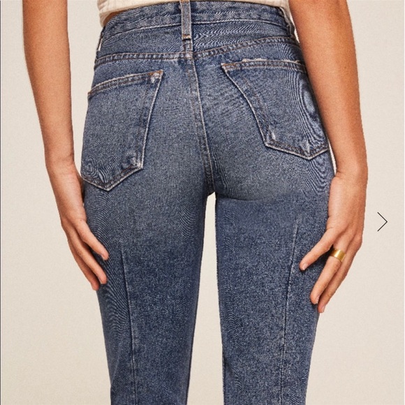 Reformation Skinny French Denim in Baltic - Picture 2 of 10